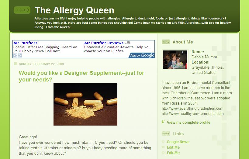 The Allergy Queen