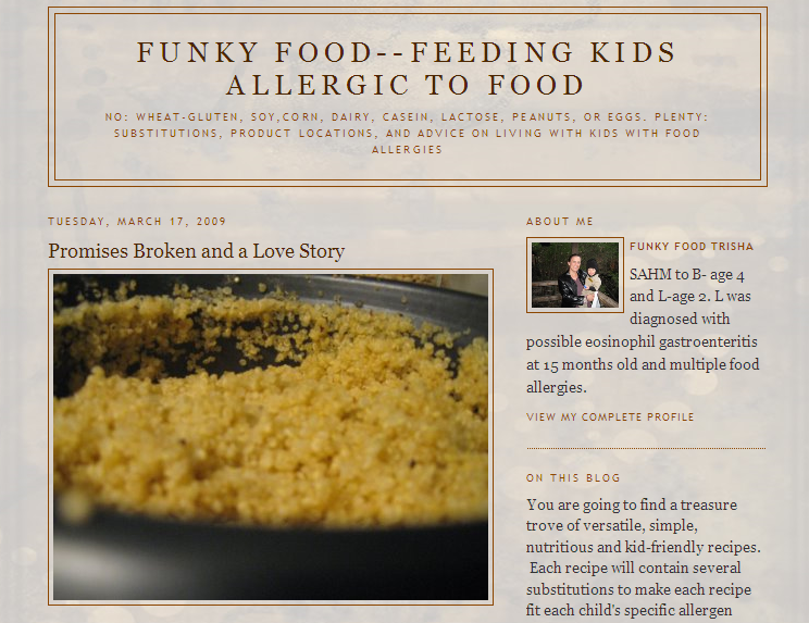 Funky Food Allergies–Feeding Kids Allergic to Food