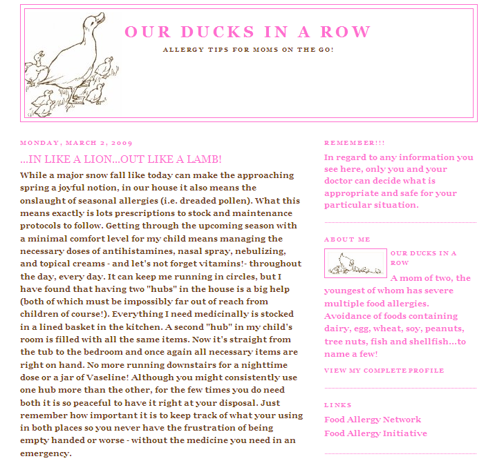 Our Ducks In a Row Our Ducks In a Row