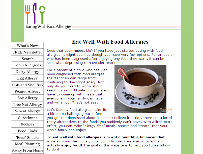 Eating With Food Allergies