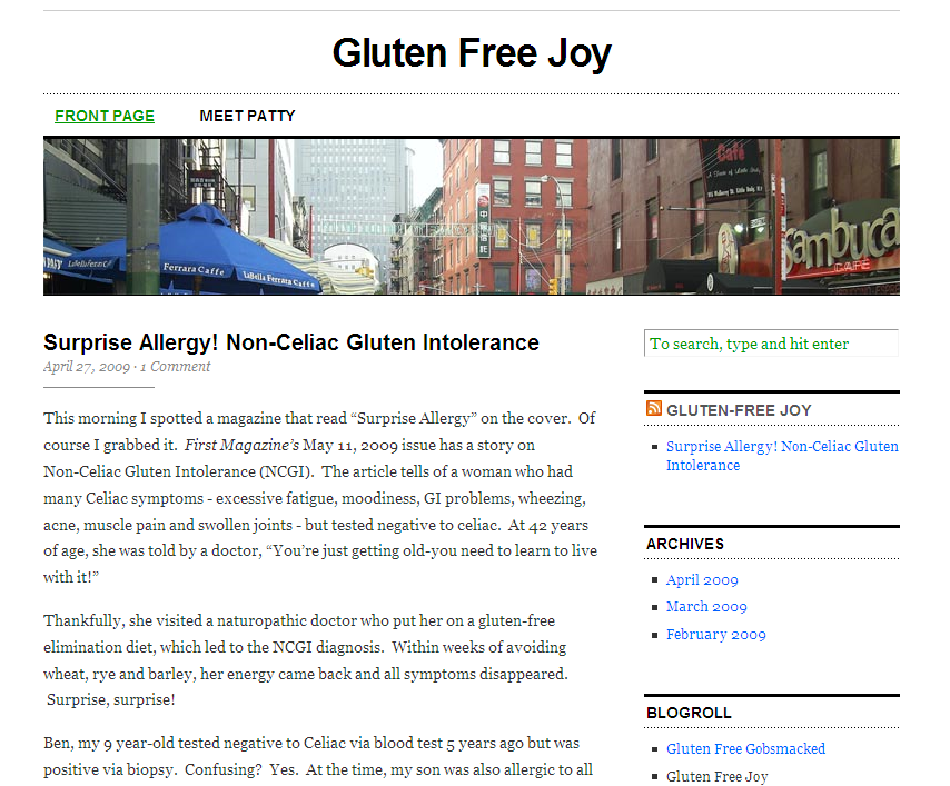 Gluten-Free Joy