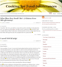 Cooking for Food Intolerances