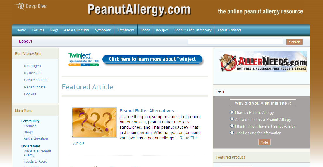 PeanutAllergy.com