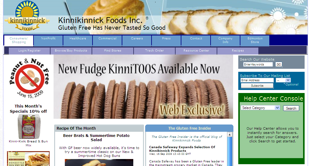 Kinnikinnick Foods Inc.