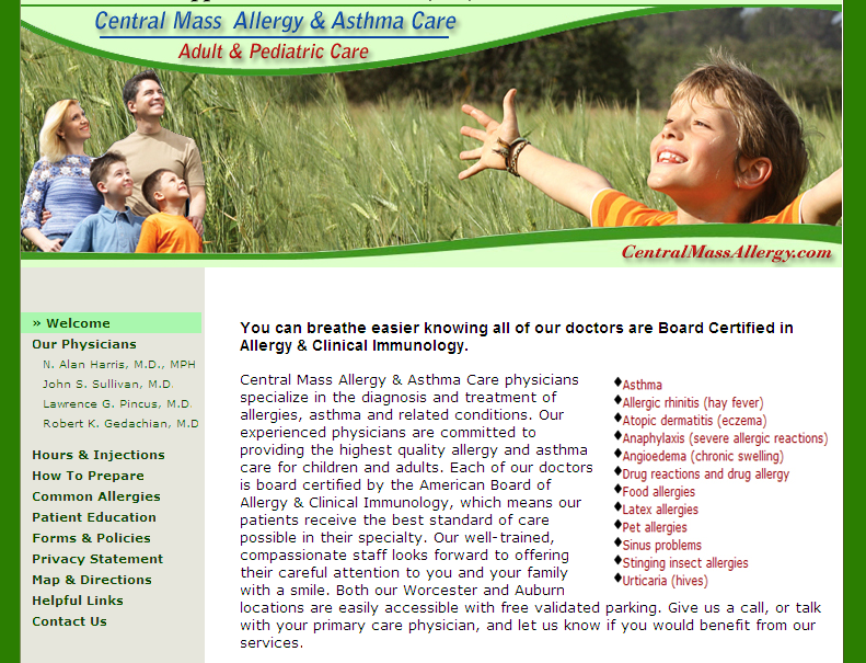 Central Mass Allergy & Asthma Care Central Mass Allergy & Asthma Care