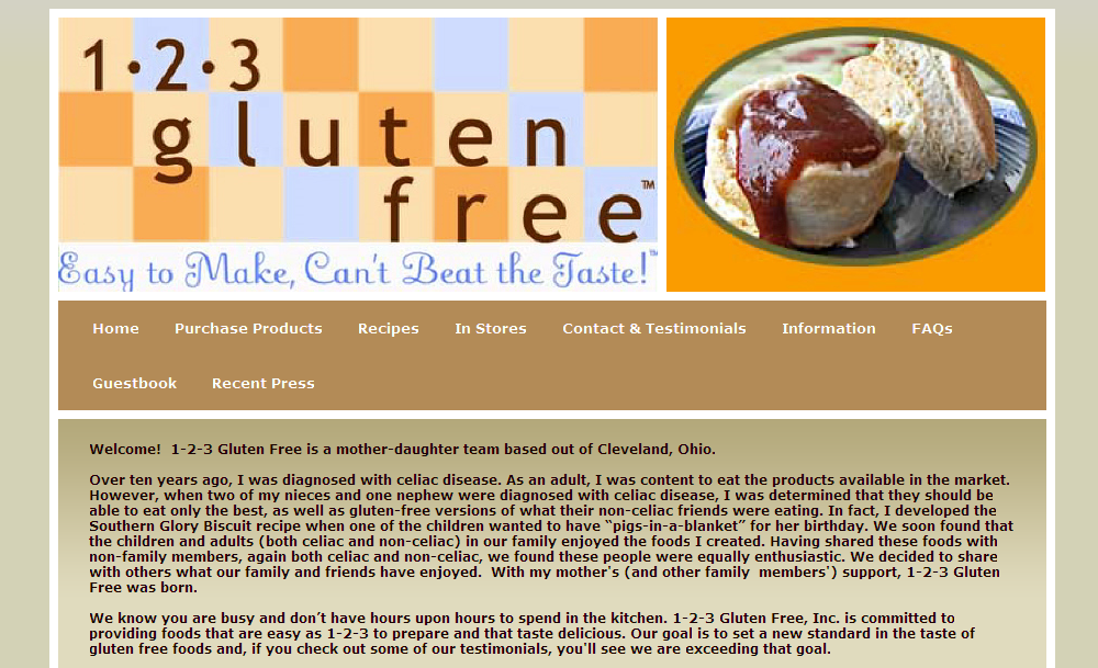 1 2 3 Gluten Free