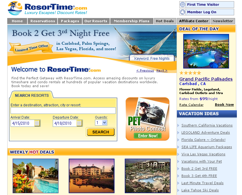 ResorTime.com