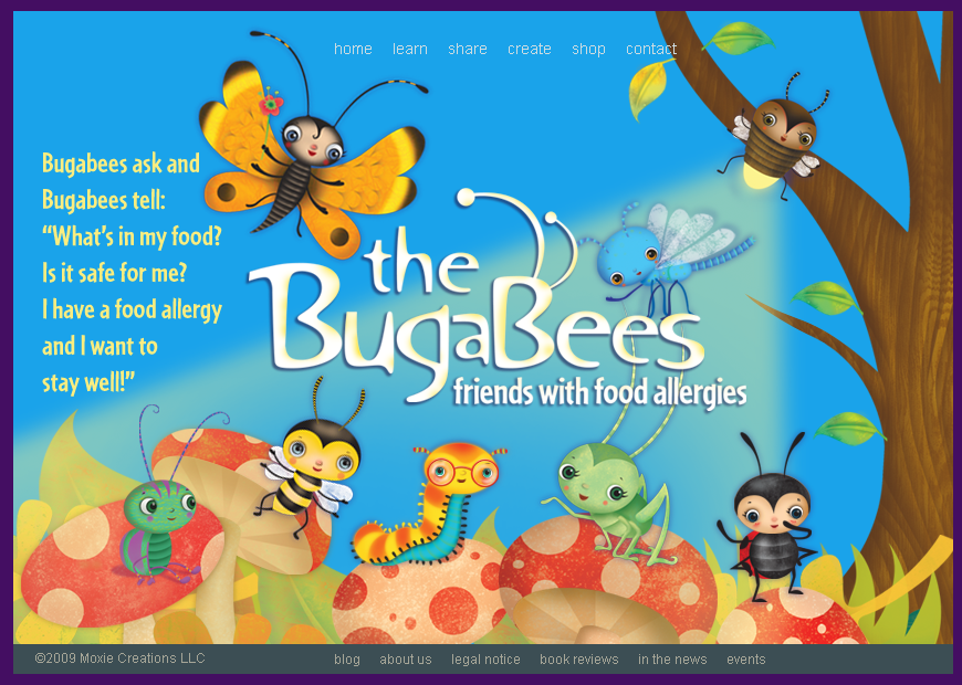 The BugaBees: Friends with Food Allergies The BugaBees: Friends with Food Allergies