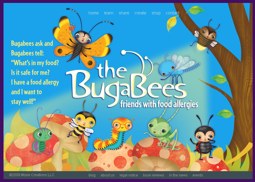 The BugaBees: Friends with Food Allergies