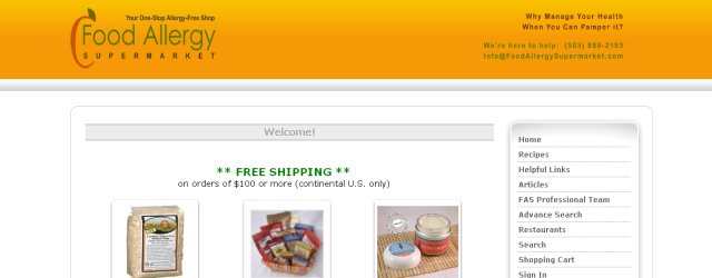 Food Allergy Supermarket Food Allergy Supermarket