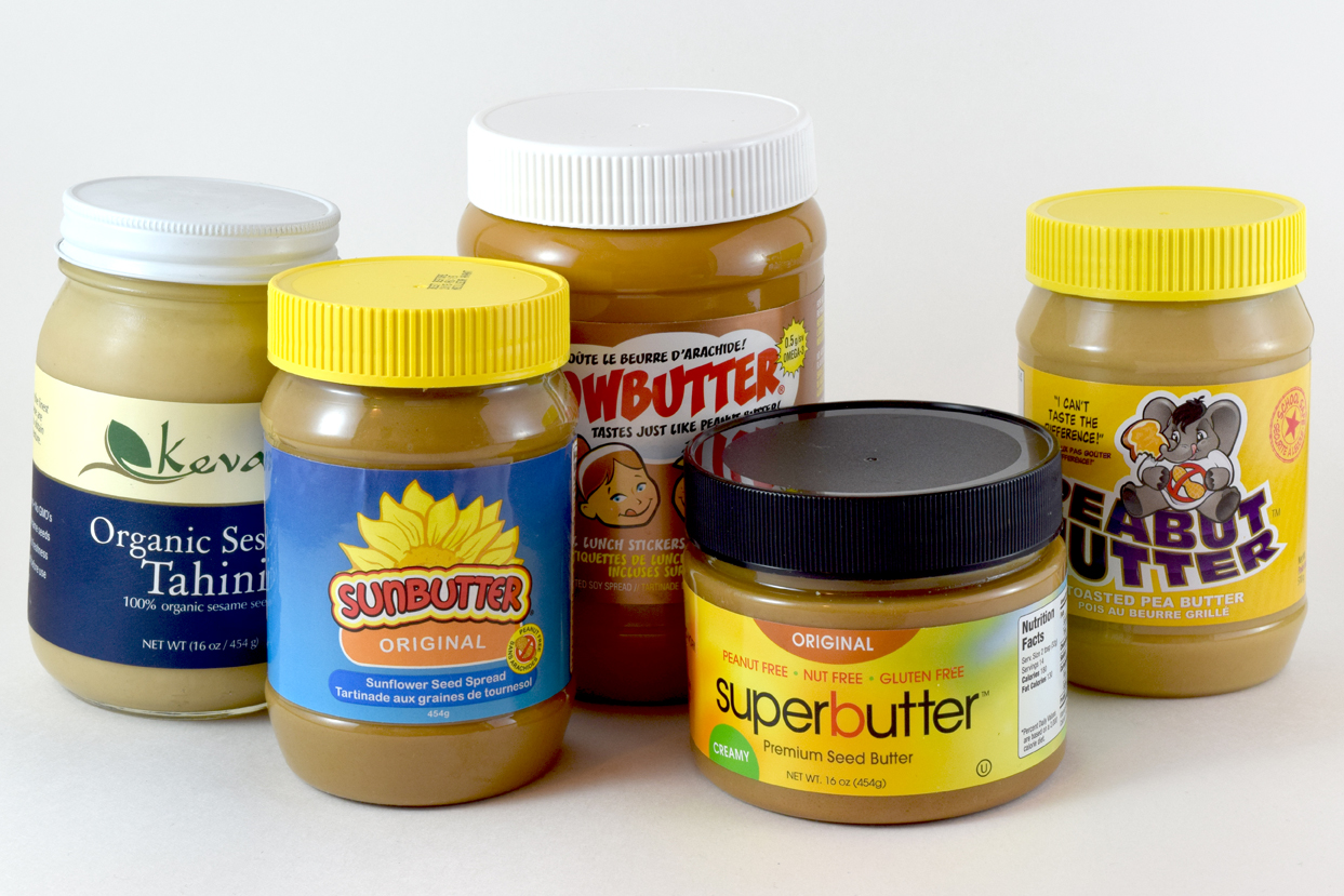 Top 5 peanut-free, tree nut-free and gluten-free spreads