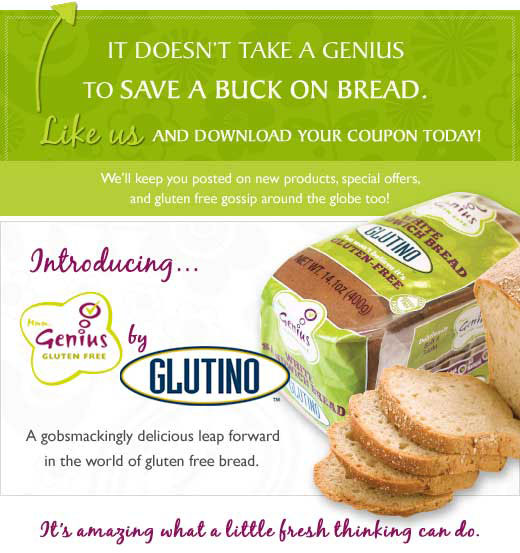 Glutino Coupon Glutino Coupon