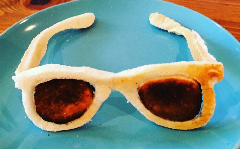 Dad Makes Toast Sculptures For Daughter With Food Allergies